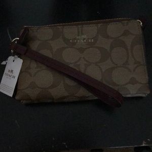 Coach wristlet.